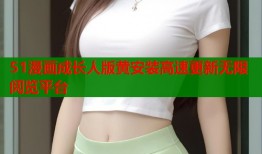 51漫画成长人版黄安装高速更新无限阅览平台