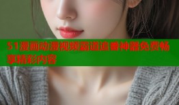 51漫画动漫视频霸道追番神器免费畅享精彩内容