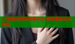 51漫画动画免费看平台 极速更新互动体验