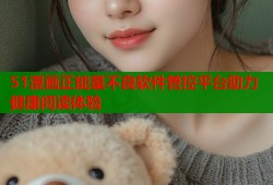 51漫画正能量不良软件管控平台助力健康阅读体验