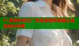 51漫画免费无广告极速更新海量正版漫画任你看