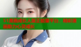 51漫画成长人版正能量平台，精彩漫画助力心灵成长