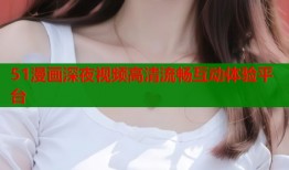 51漫画深夜视频高清流畅互动体验平台